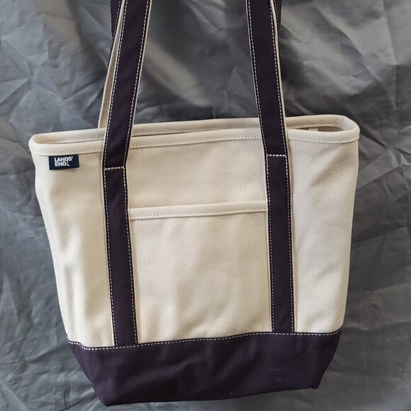 Land's End Canvas Tote Like New - Picture 2 of 10